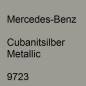 Preview: Mercedes-Benz, Cubanitsilber Metallic, 9723.